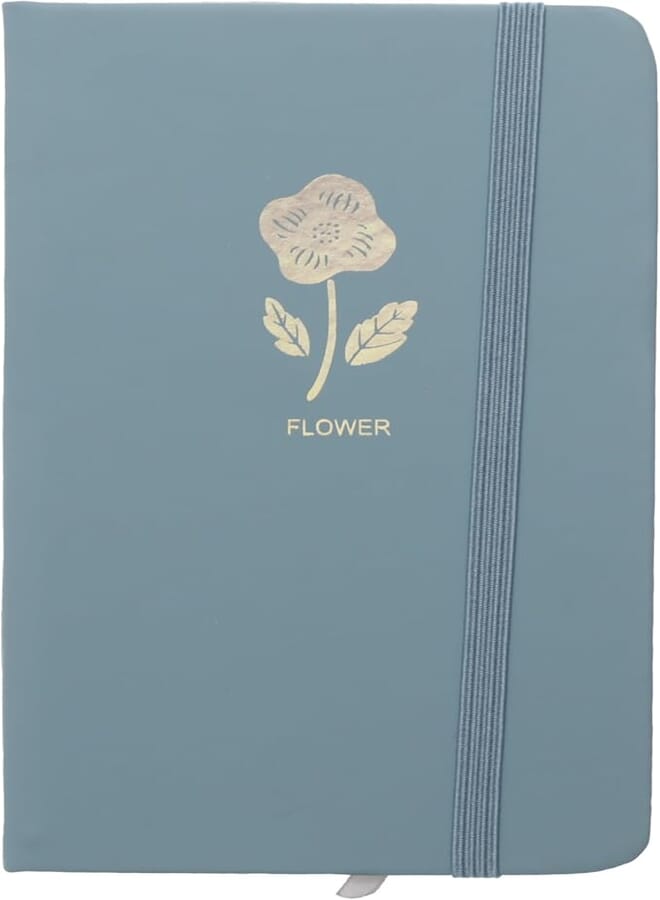 Kab Notebook Portable Notes and Journaling, 80 Sheets A6 Lined Cream Paper
